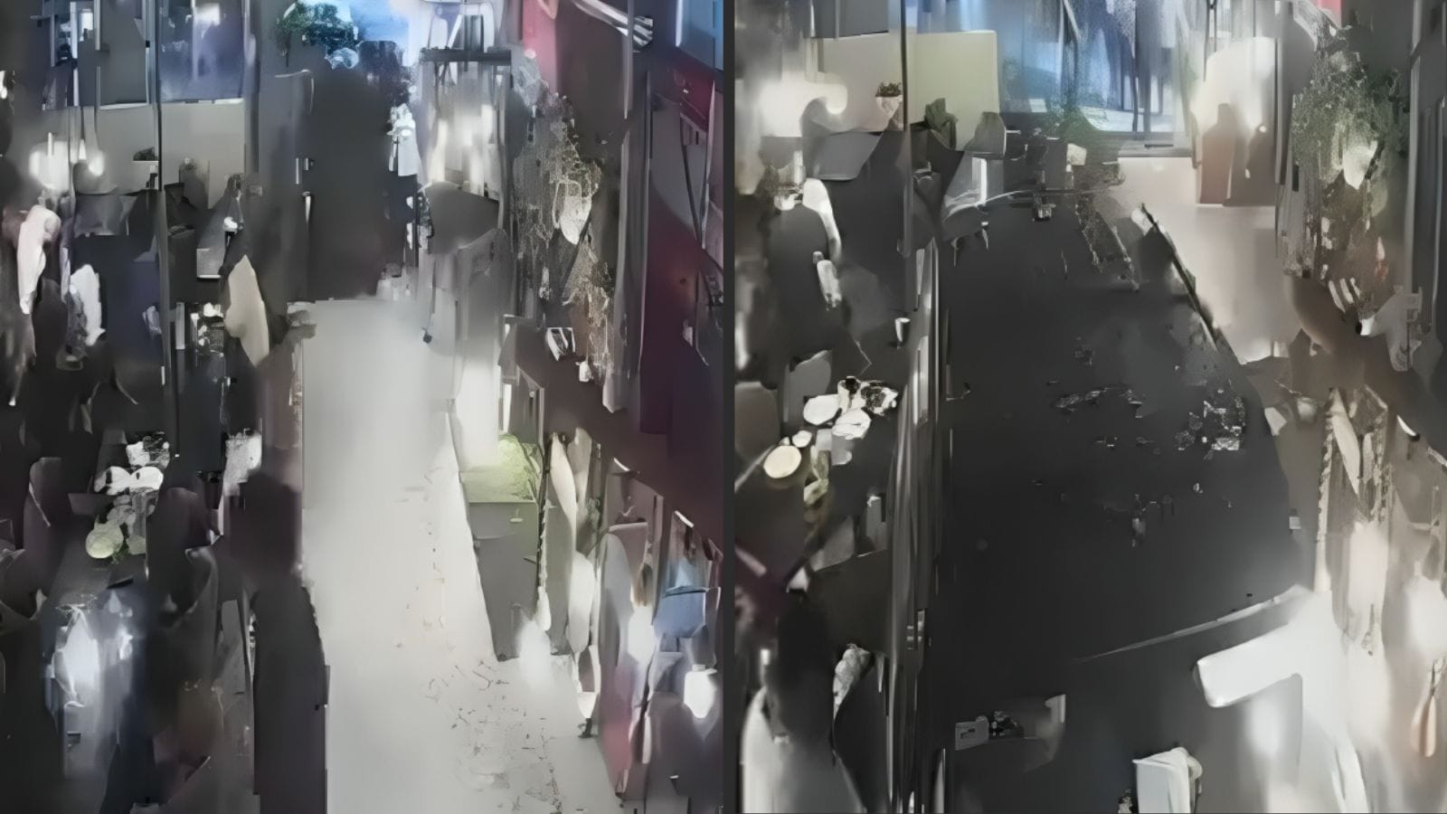 Video: Man Allegedly Had Liquor At Lucknow Restaurant. Then Crashed SUV Into It