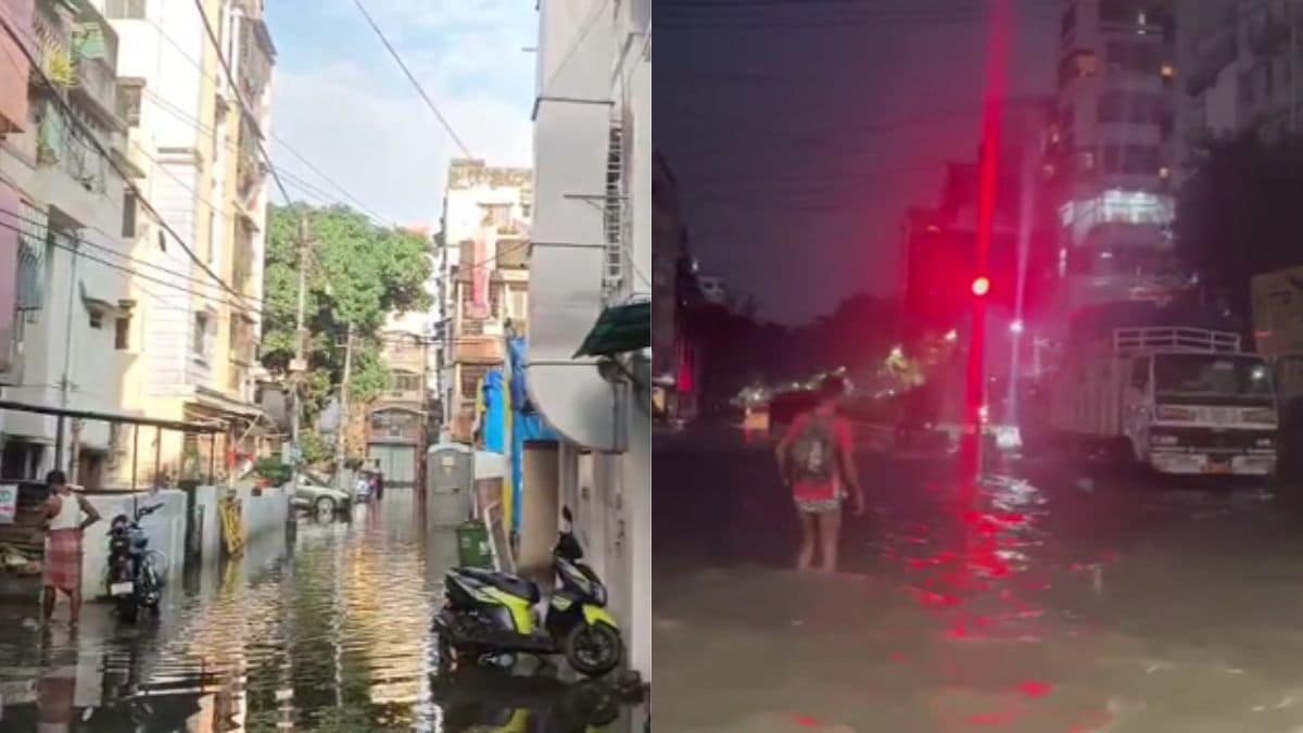 In Rain&Hit Kolkata, Life Far From Normlacy, Days Before Durga Puja