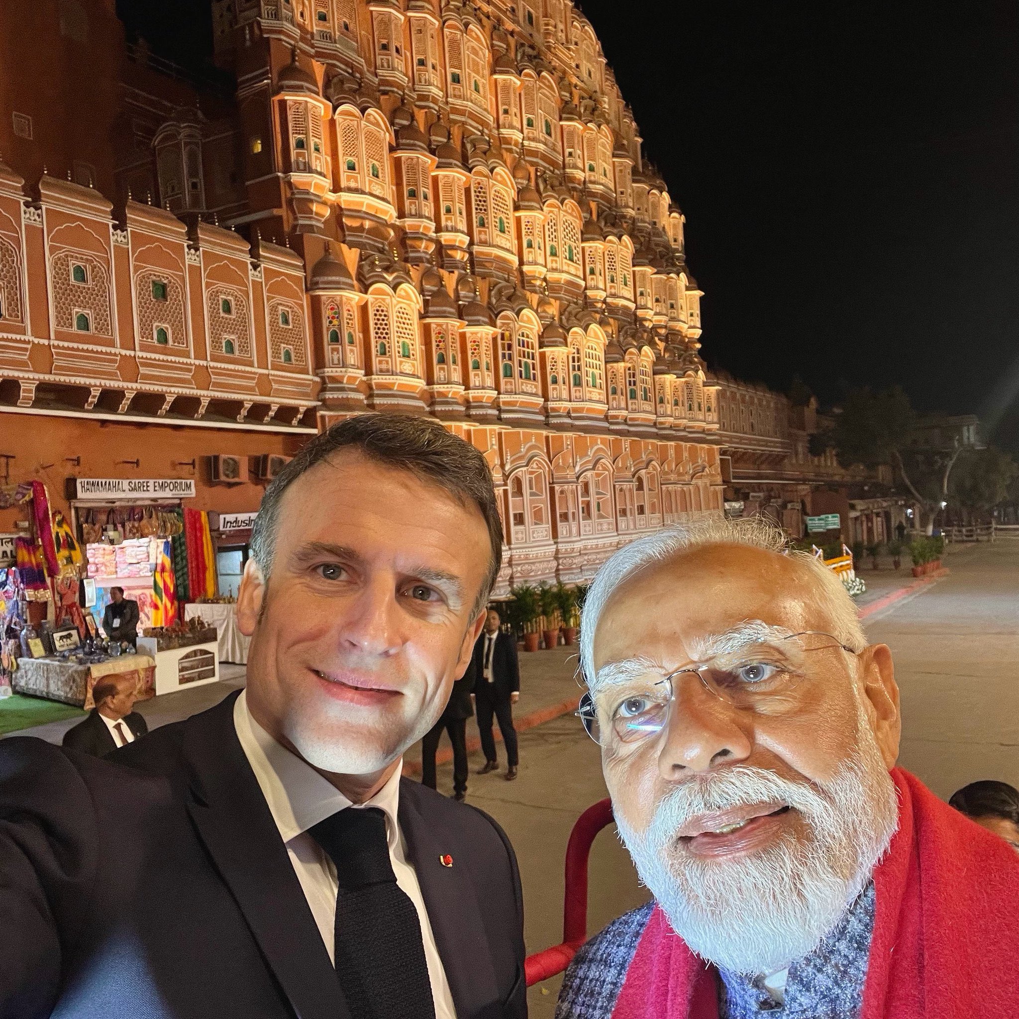 In Macron's Republic Day Wish, A "Wonderful Memory" Throwback Selfie With PM Modi