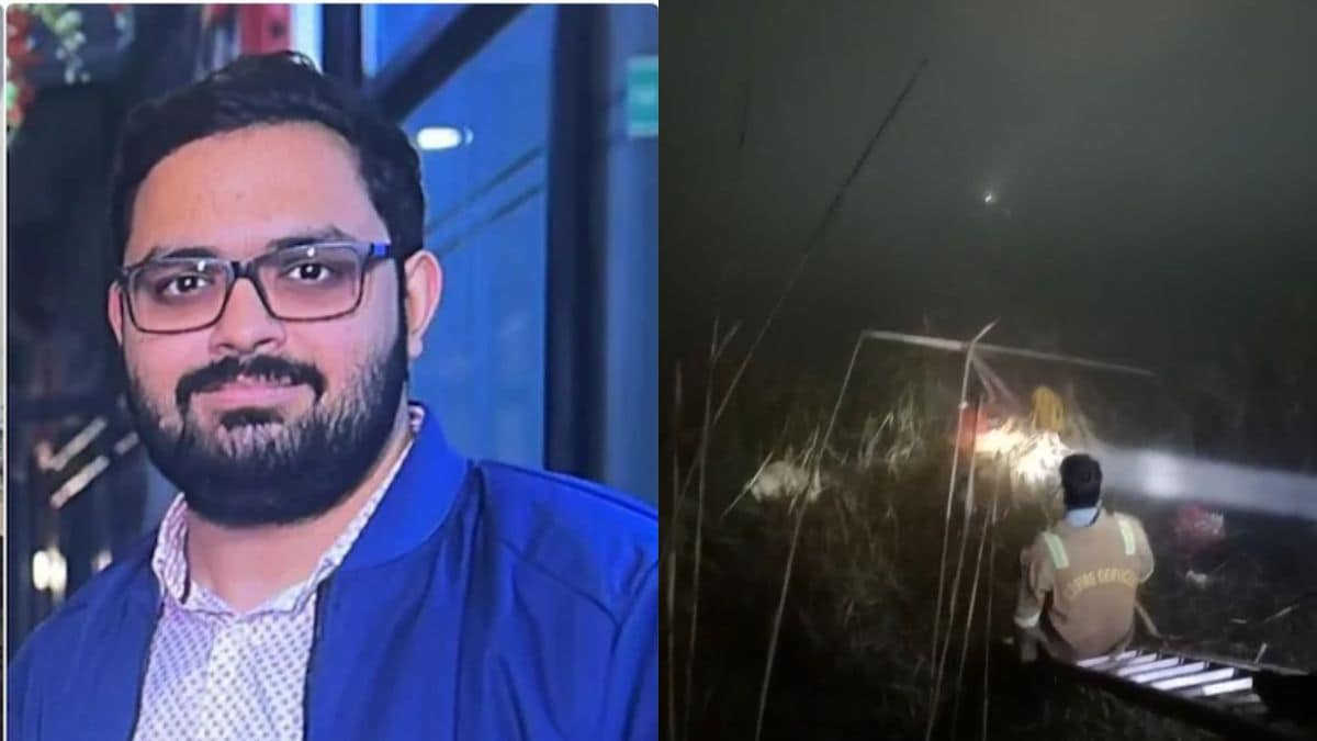 Final Video Of Noida Techie Shows Faint Flash In Fog, Failed Rescue Attempt