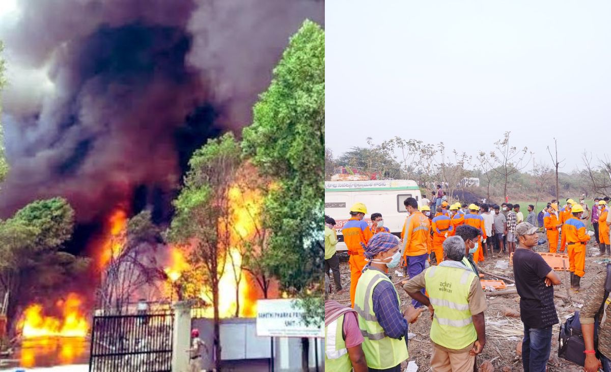 18 Killed In Massive Explosion At Andhra Fireworks Factory