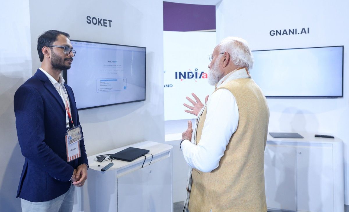 PM Modi Explores Artificial Intelligence Exhibits At India AI Expo 2026