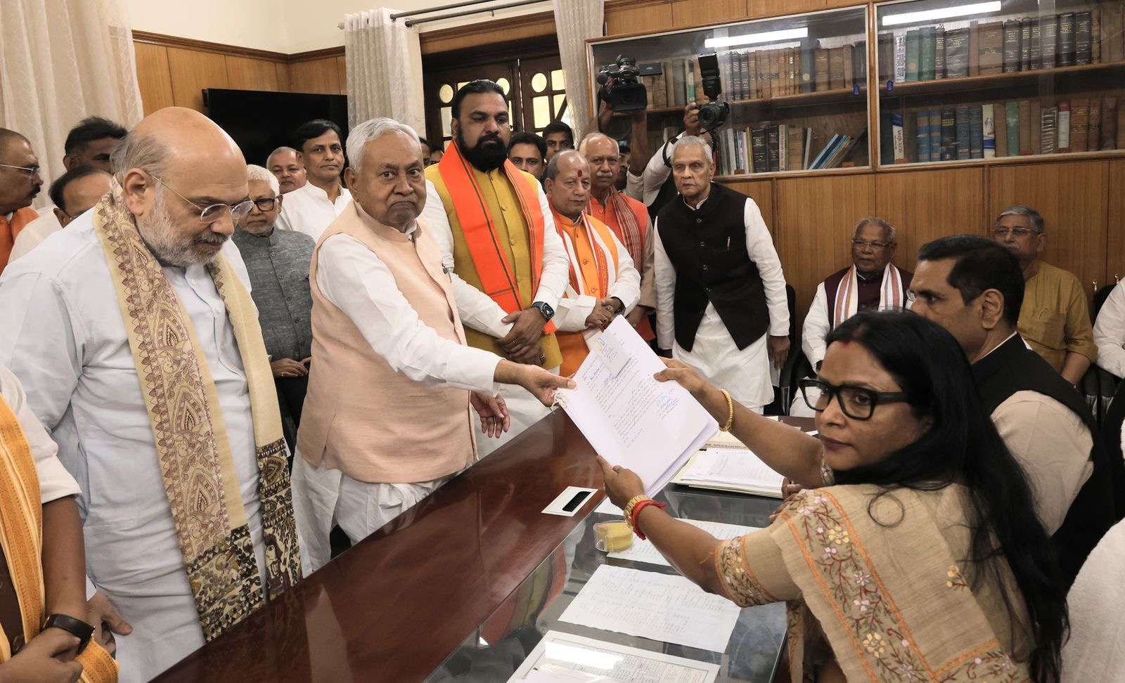 Nitish Kumar Signs Rajya Sabha Papers, Explains What's Behind His Big Shift