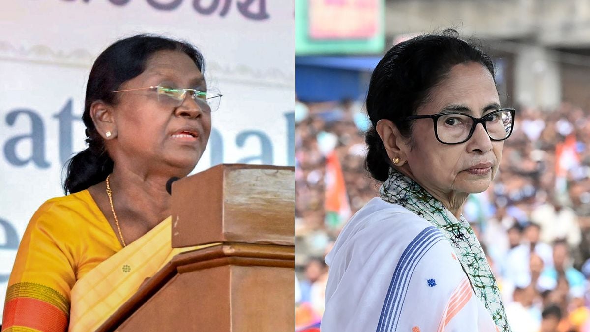 "Is She Upset With Me?" President Jabs Mamata Banerjee, Her "Politics" Reply