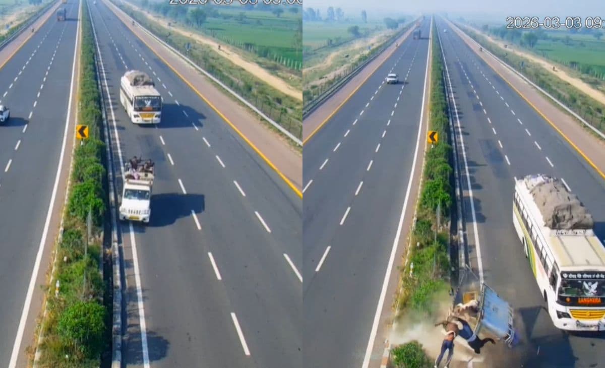 Video: Passengers Flung Into Air, 2 Dead As Pickup Truck Hits Divider