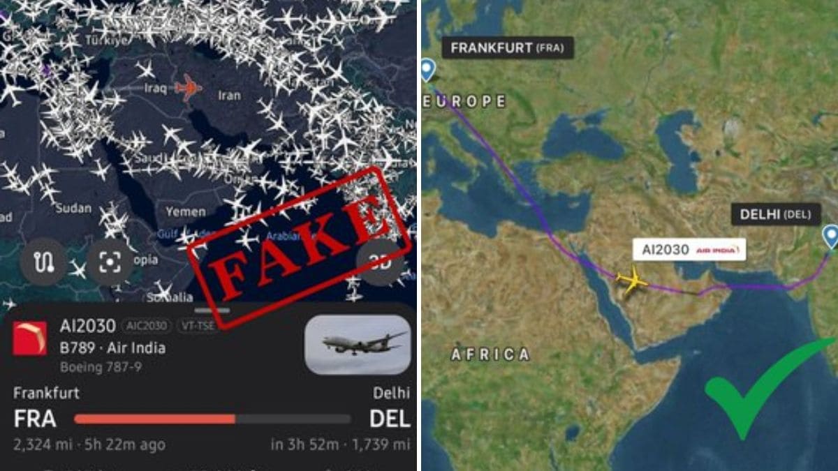 Did Air India Flight Cross Iranian Airspace? Airline Responds To Viral Claims