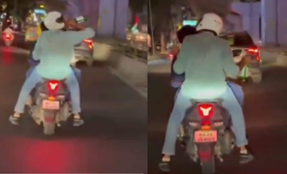 Video: Beer In Hand, 3 Doctors' Joy Ride In Bengaluru Lands Them In Trouble
