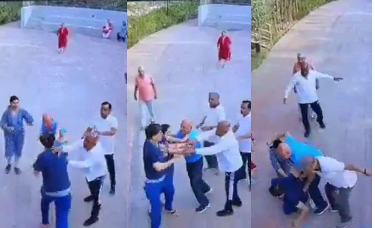 Video: Bengaluru Apartment Residents Thrash Each Other Over Dog Walking