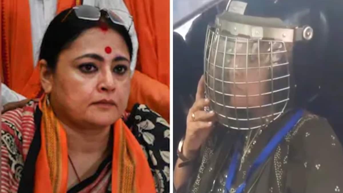 "Attacked For Third Time": Bengal BJP MLA Agnimitra Paul Who Wore Helmet On Polling Day