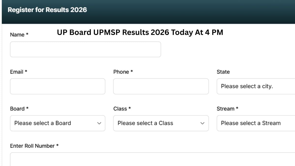 UP Board Results 2026 Today At 4 PM: How To Check Class 10, 12 Scores On NDTV