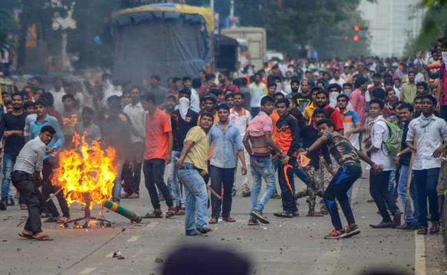 Maratha Protesters Plan <i>"Jail Bharo"</i> In Mumbai Today Over Quota Demands