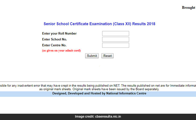 CBSE Class 12 Result 2018, 83.01% Pass: Highlights