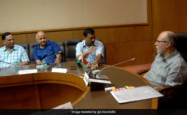 उपराज्यपाल अनिल बैजल से मिलेंगे दिल्‍ली के सीएम अरविंद केजरीवाल, बनेगी कुछ बात?