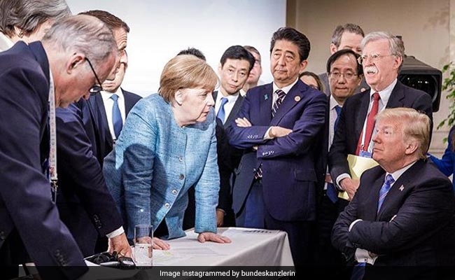 The G7 Summit, Summed Up In One Photo