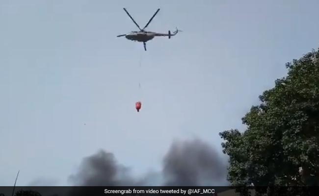 After Delhi's Biggest Fire In 2 Decades, A Row Over "Unwanted" Chopper