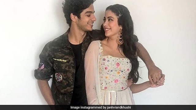 Ishaan Khatter and Janhvi are workout buddies
