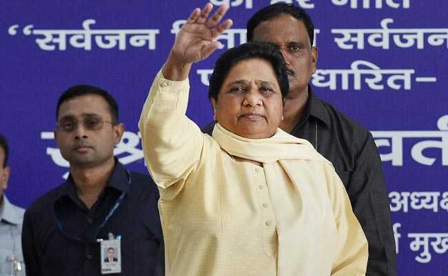 Mayawati Slams BJP For "Photo-Op With The High And Mighty"