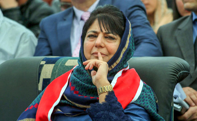 Mehbooba Mufti Questions Ban On Over 30 TV Channels In Jammu And Kashmir