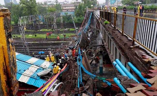 Mumbai Train Services Resume Day After Bridge Collapse