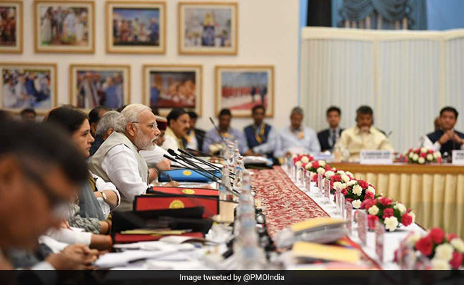 "Need To Take Growth To Double Digits:" PM Modi At NITI Aayog Meet