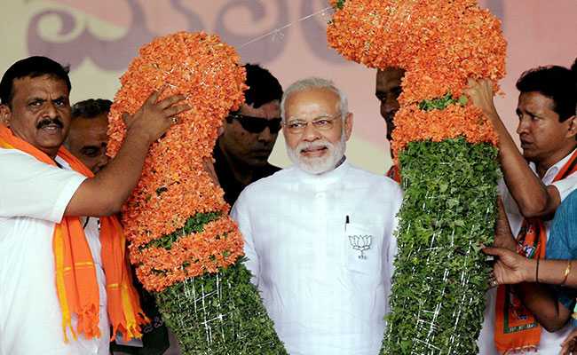"India First, Always," Says PM Modi On 4 Years In Office
