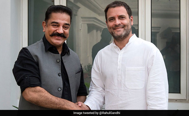 कमल हासन ने कांग्रेस अध्यक्ष राहुल गांधी से की मुलाकात, कई मुद्दों पर हुई बातचीत