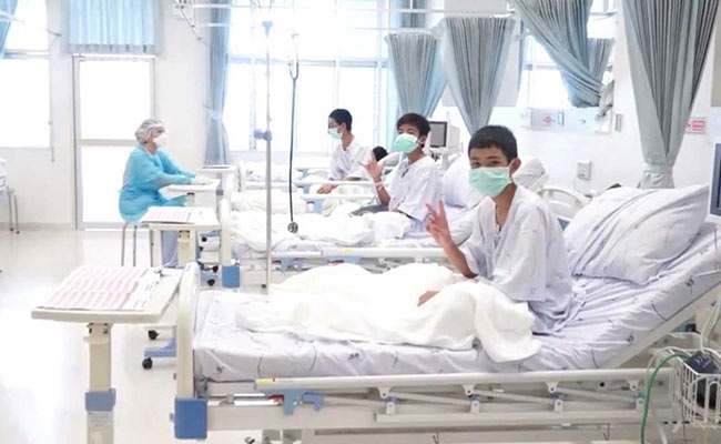 Thai Boys Rescued From Cave Won't See World Cup Final Live Tonight