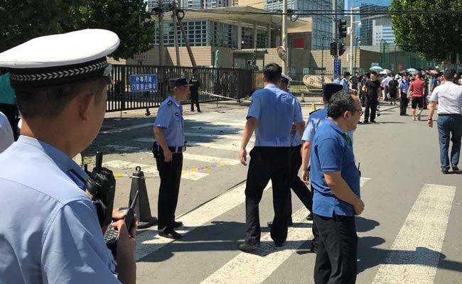 Chinese Man Sets Off Explosive Outside US Embassy In Beijing: Police