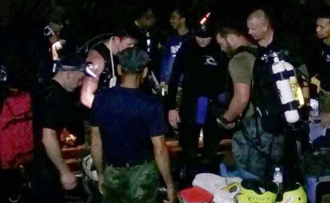 12 Thai Boys Not Ready To Dive Out Of Cave: Authorities