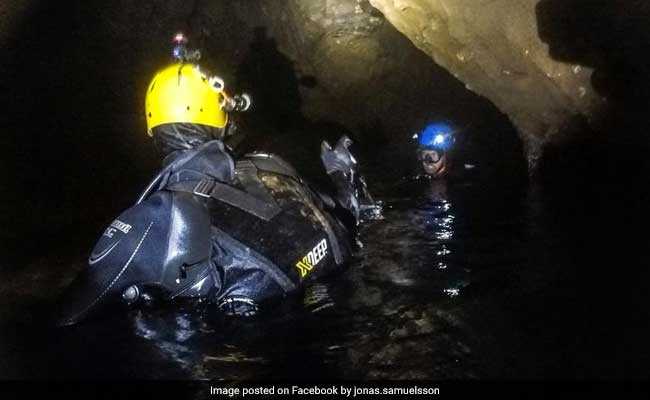 Thai Boys Were Passed "Sleeping" On Stretchers Through Cave: Rescue Diver
