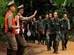 8 Out, 5 More To Go: Thai Cave Rescue Crews Prep For Final Push 8 Out, 5 More To Go: Thai Cave Rescue Crews Prep For Final Push