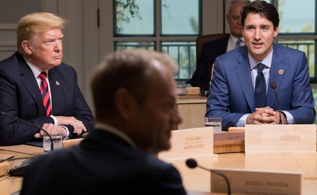 "Justin Trudeau Stabbed Us In The Back", Says US As G7 Summit Concludes