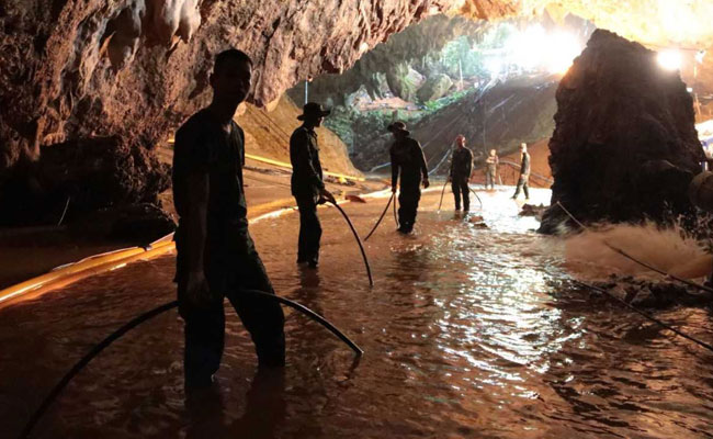 Thai Cave Rescue Nearly Ended In Disaster. 20 Rescuers Were Still Inside
