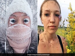 Remember The Woman With Frozen Lashes? Now Her Summer Pic Is Going Viral Remember The Woman With Frozen Lashes? Now Her Summer Pic Is Going Viral