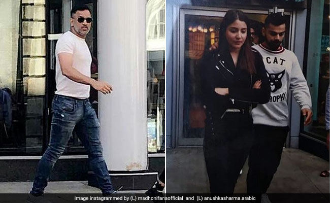 विराट अनुष्का के साथ तो धोनी निकले अकेले, मैच से पहले खिलाड़ियों ने ऐसे की मस्ती