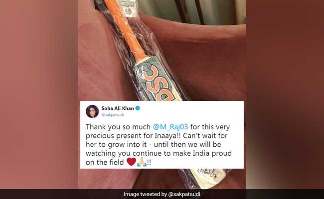 For Soha Ali Khan's Daughter Inaaya, Special Gift, Message From Mithali Raj