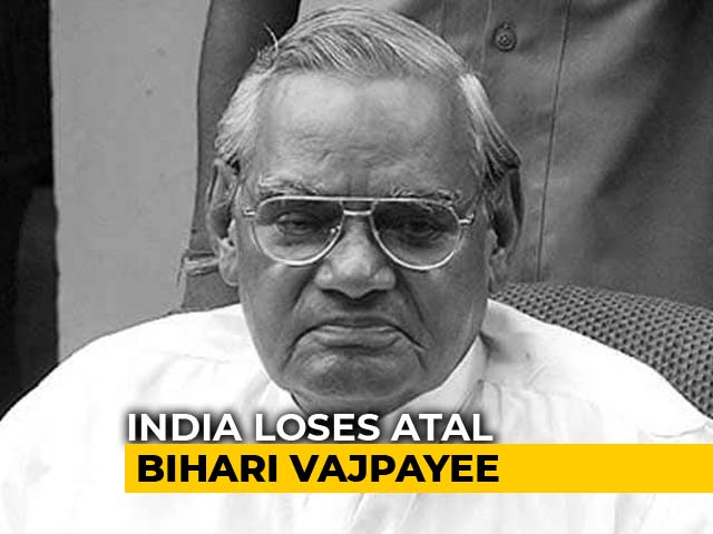 "I Feel A Great Void": PM Modi Mourns Atal Bihari Vajpayee