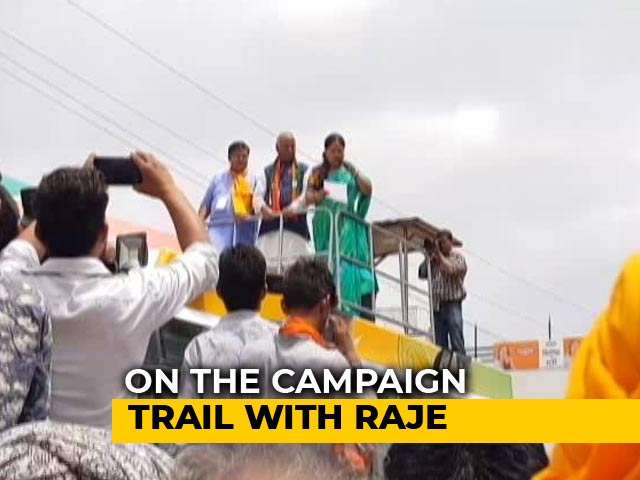 Vasundhara Raje On The Rajasthan Campaign Trail