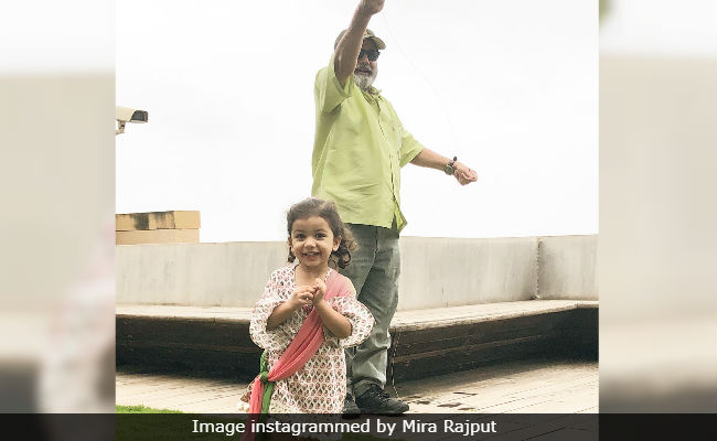Shahid Kapoor-Mira Rajput's Daughter Misha Celebrates Independence Day By Flying Kites With 'Baba'