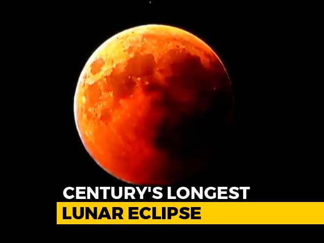 'Blood Moon' Dazzles Skygazers In Century's Longest Eclipse