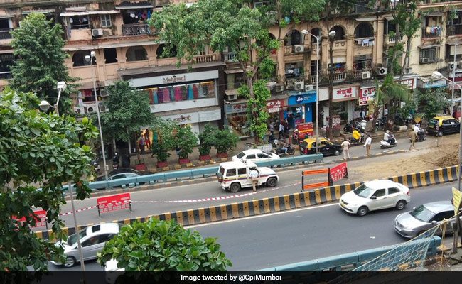 Mumbai's Parel Flyover Closed For Traffic After Water Pipe Bursts