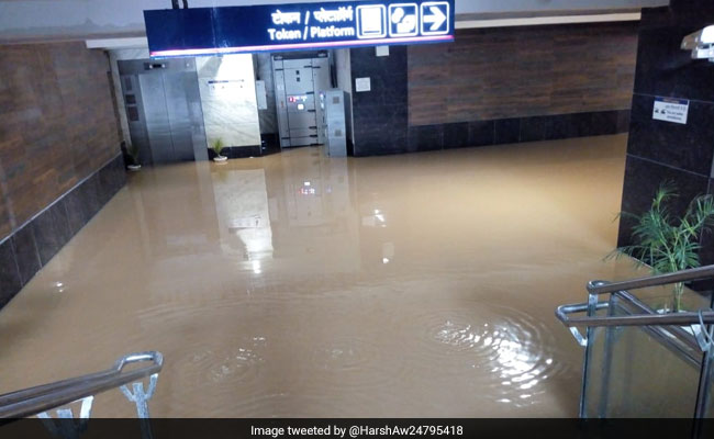 Delhi Metro Station Flooded Days Before Its Opening. See Pics