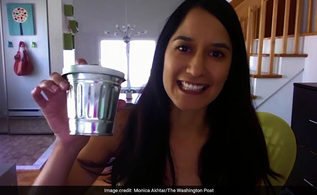 She Cut Her Weekly Trash Down So Much It Fits Into A Very Small Jar