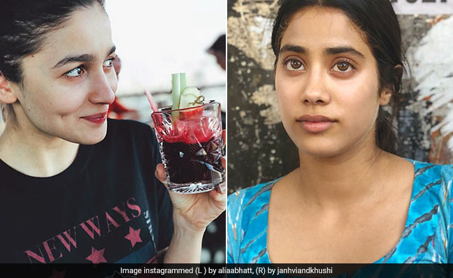 Janhvi Kapoor To Alia Bhatt: Celebs Are Proving That No Makeup Is The Best Makeup