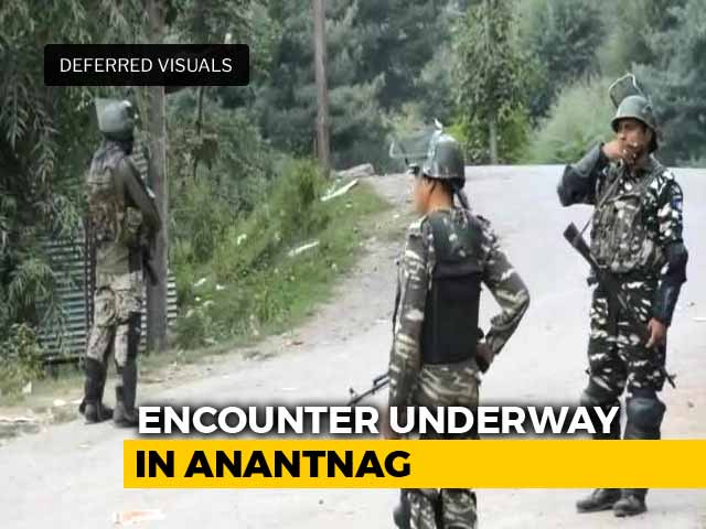 Terrorist Killed In Encounter In Kashmir's Anantnag, Search Operation On