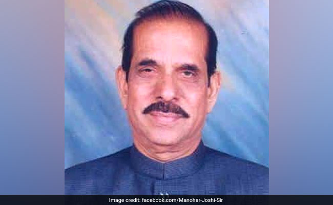 Shiv Sena Leader Manohar Joshi Hospitalised In "Semi-Coma State"