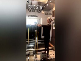 Core Stix! What Is This New Equipment Sonakshi Is Working Out On? Know Sonakshi's Secret To Being Fit! Core Stix! What Is This New Equipment Sonakshi Is Working Out On? Know Sonakshi's Secret To Being Fit!