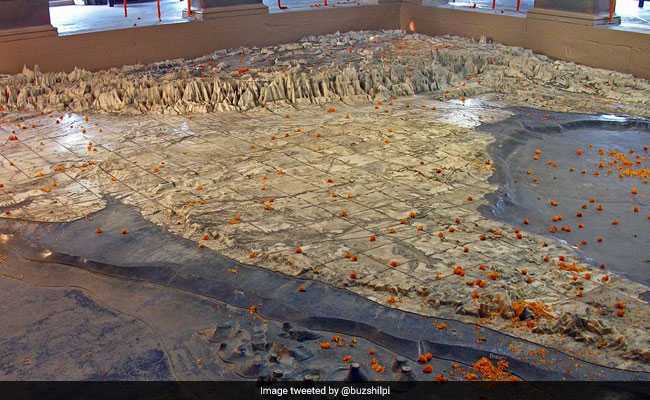This Unique Varanasi Temple Has A Marble Map Of "Undivided India"