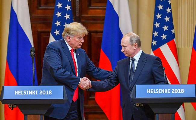 "We Absolutely Will": Vladimir Putin Jokes About Meddling In US Elections