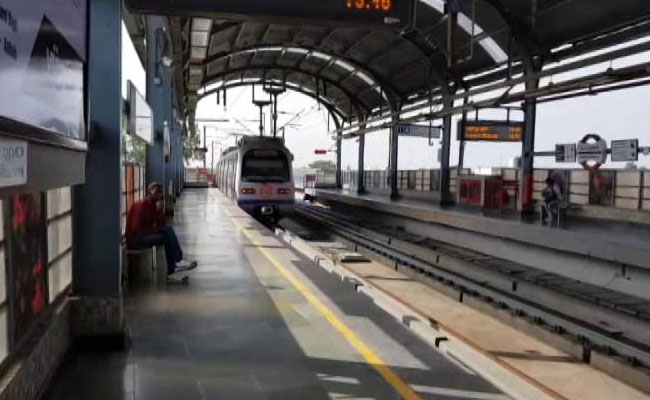Man Jumps In Front Of Moving Train At Delhi Metro Station, Dies
